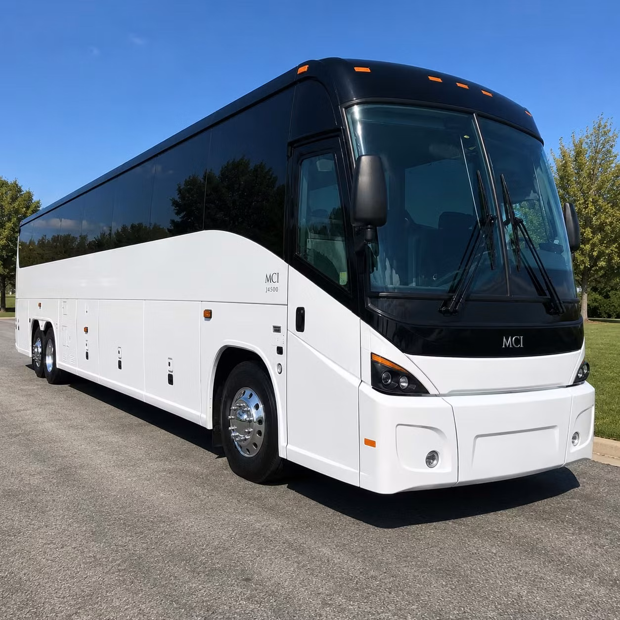 santa monica long distance bus rentals